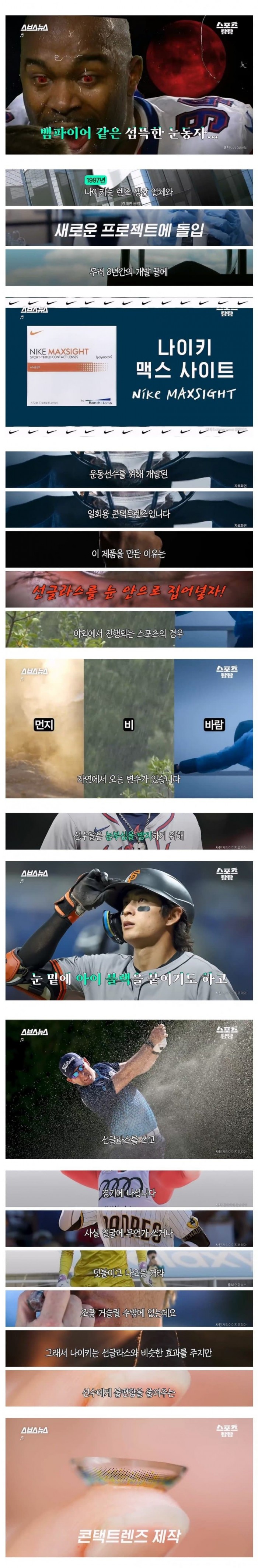 엘리트 운동선수들을 위한 슈퍼 렌즈