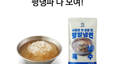 GS25 편의점 여름맞이 신상품 평냉 육수