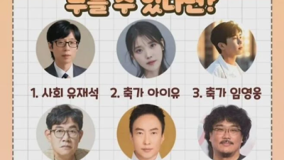 내 결혼식날 딱 한명만 부를 수 있다면?