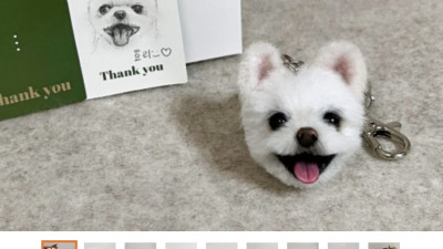 반려견 양모키링.jpg