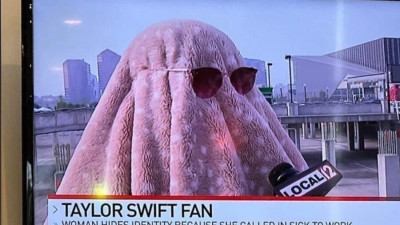 테일러 스위프트 콘서트에 온 어느 팬