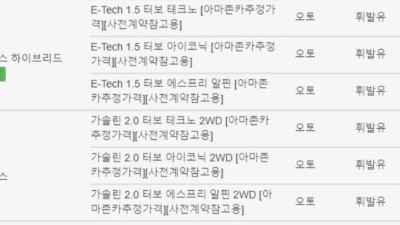 의외로 명예로운 죽음 각이 나온 차