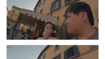 이나은 곽튜브 플러팅 모음