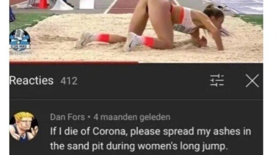 여자 멀리뛰기를 본 남자의 유언