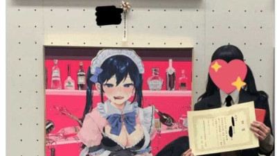 장려상 받은 일본 여고생