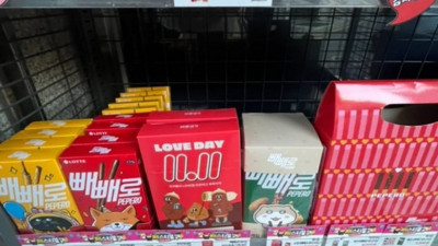 빼빼로 데이에 대참사 난 아이돌 관련