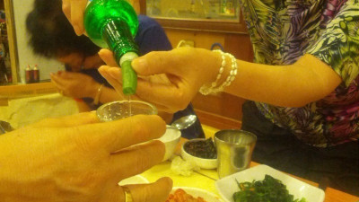 안 마실수가 있나