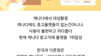 의외로 캐나다에서 인기인 K앱