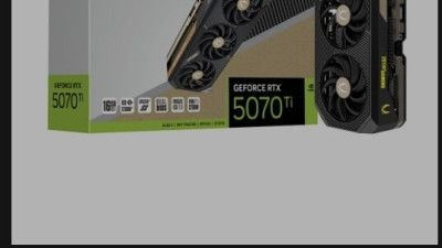 드디어 실제 판매를 시작한 5070ti 한국 가격 근황