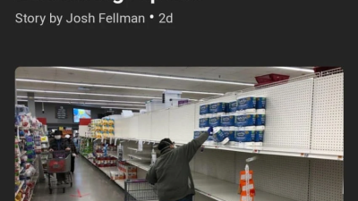 “휴지 대란”을 걱정 중인 미국