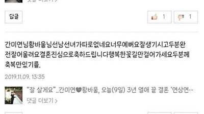 선플만 다는 사람