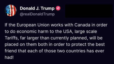 각하, 그런데 유럽이랑 캐나다가 손잡으면 어떻게하죠??