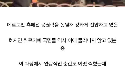 혼란스러운 튀르키예 근황