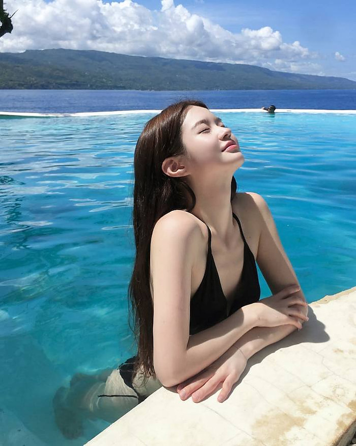 미리 만난 여름 덕분에 신난